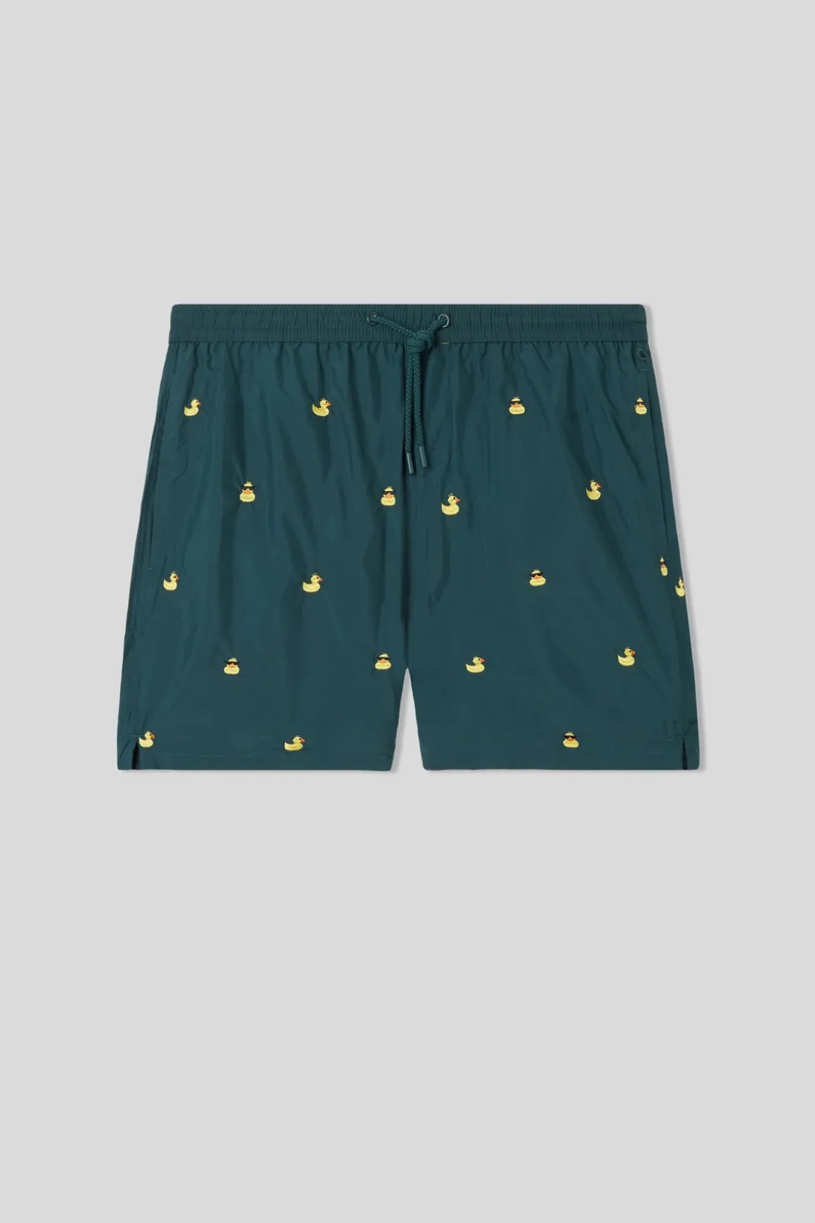 Badpak Zwemboxer met Geborduurde Badeendjes
