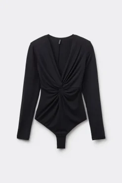 Body met Lange Mouwen van Modal Luxurious Leopard