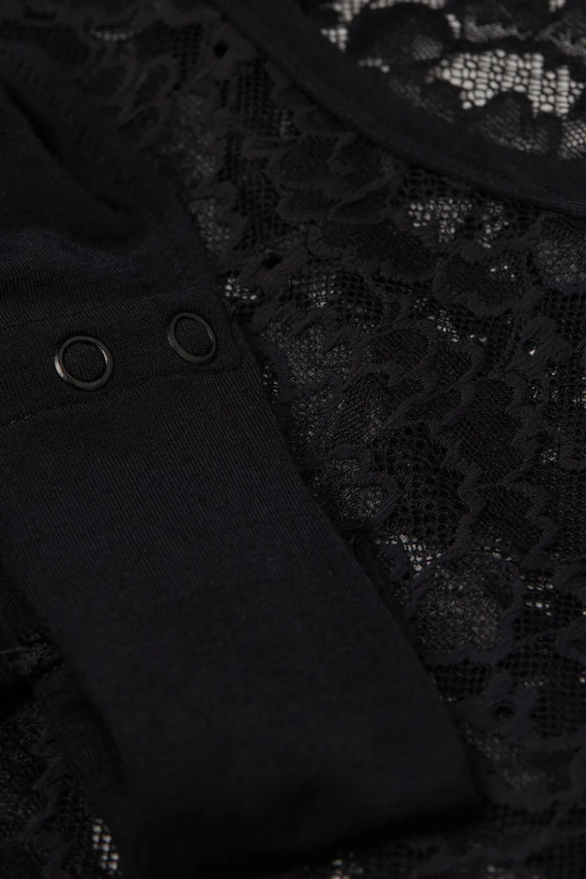 Body met Lange Mouwen van Kant Delicate Pieces