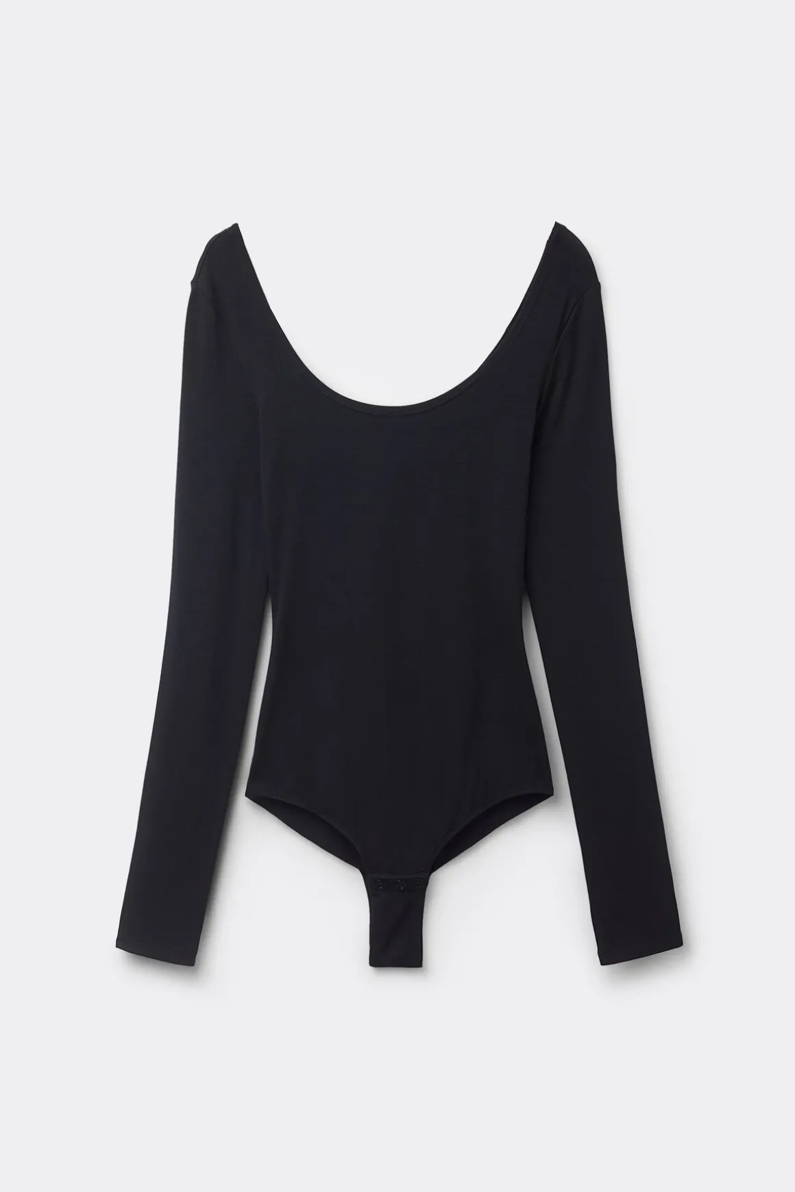 Body van Modal met Lange Mouwen en Ronde Hals