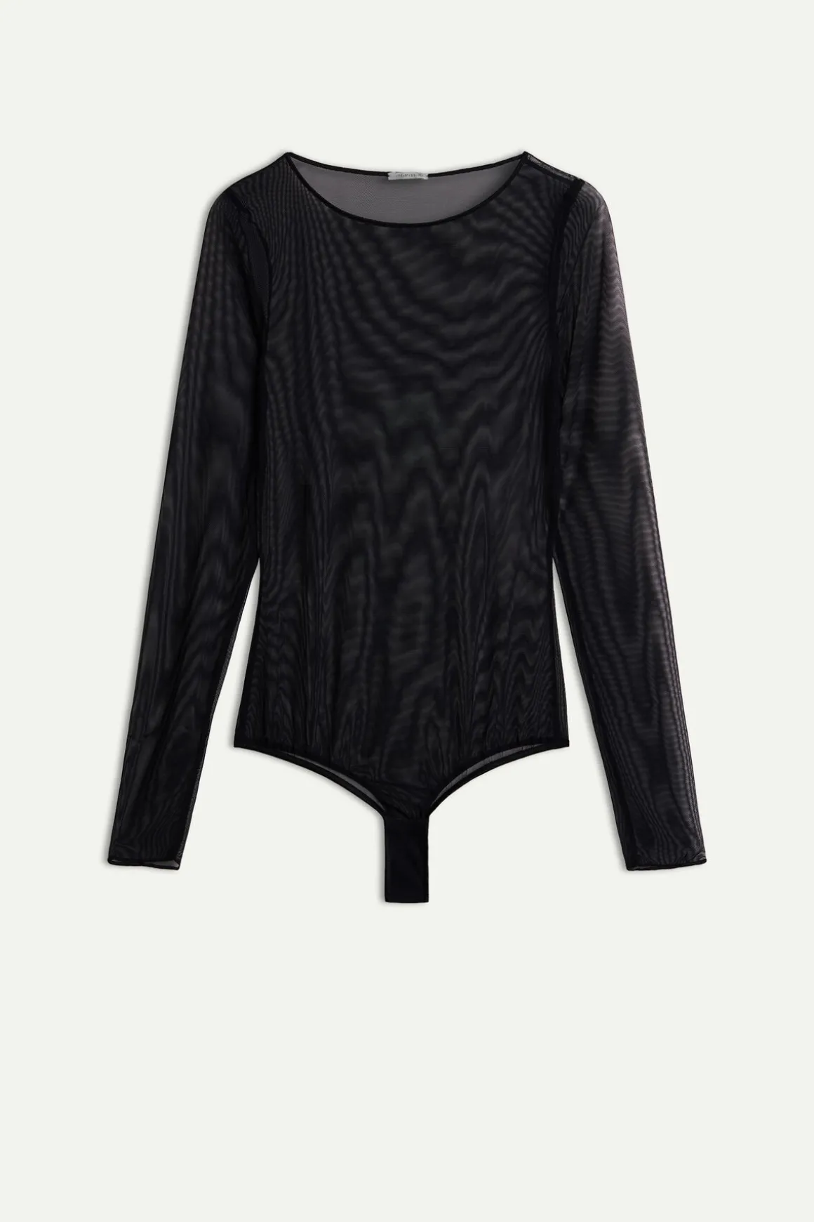 Body van Tule met Lange Mouwen