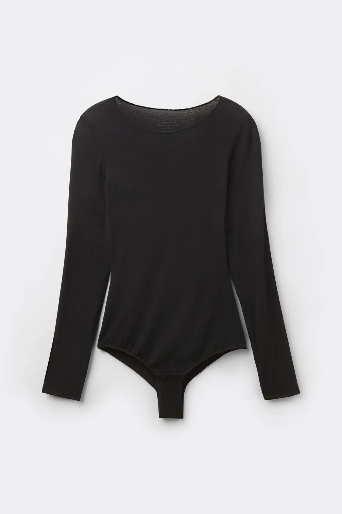 Bodysuit met Lange Mouwen van Modal en Kasjmier