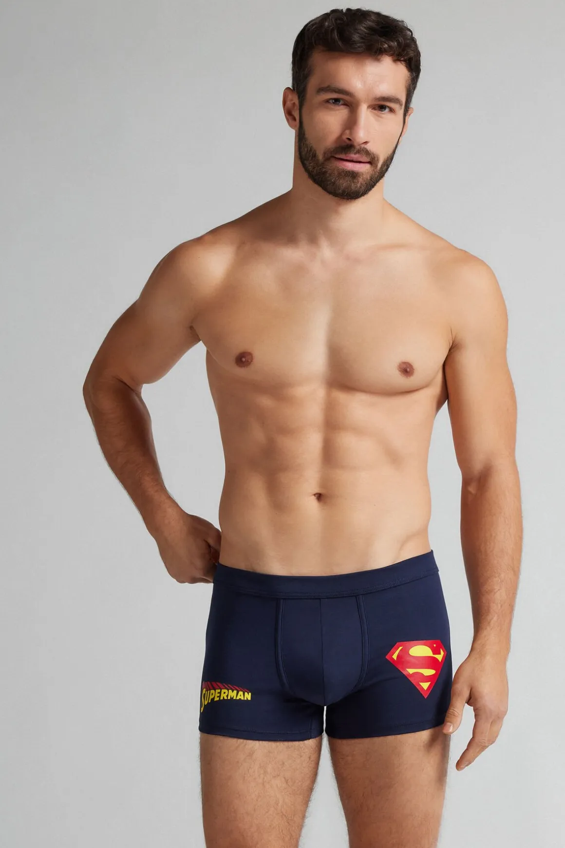 Boxer Superior Katoen met Print van DC Comics Superman