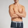 Boxer van Geribbeld Superior Katoen