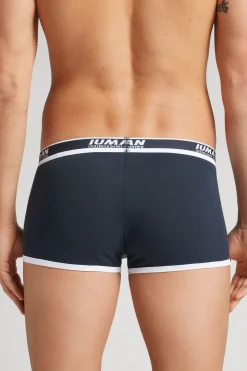 Boxer van Geribbeld Superior Katoen