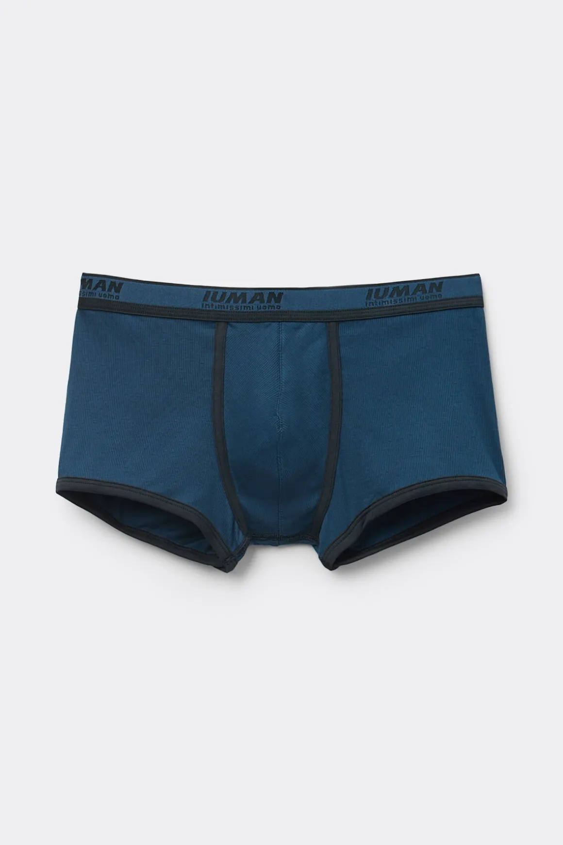 Boxer van Geribbeld Superior Katoen