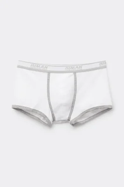 Boxer van Geribbeld Superior Katoen