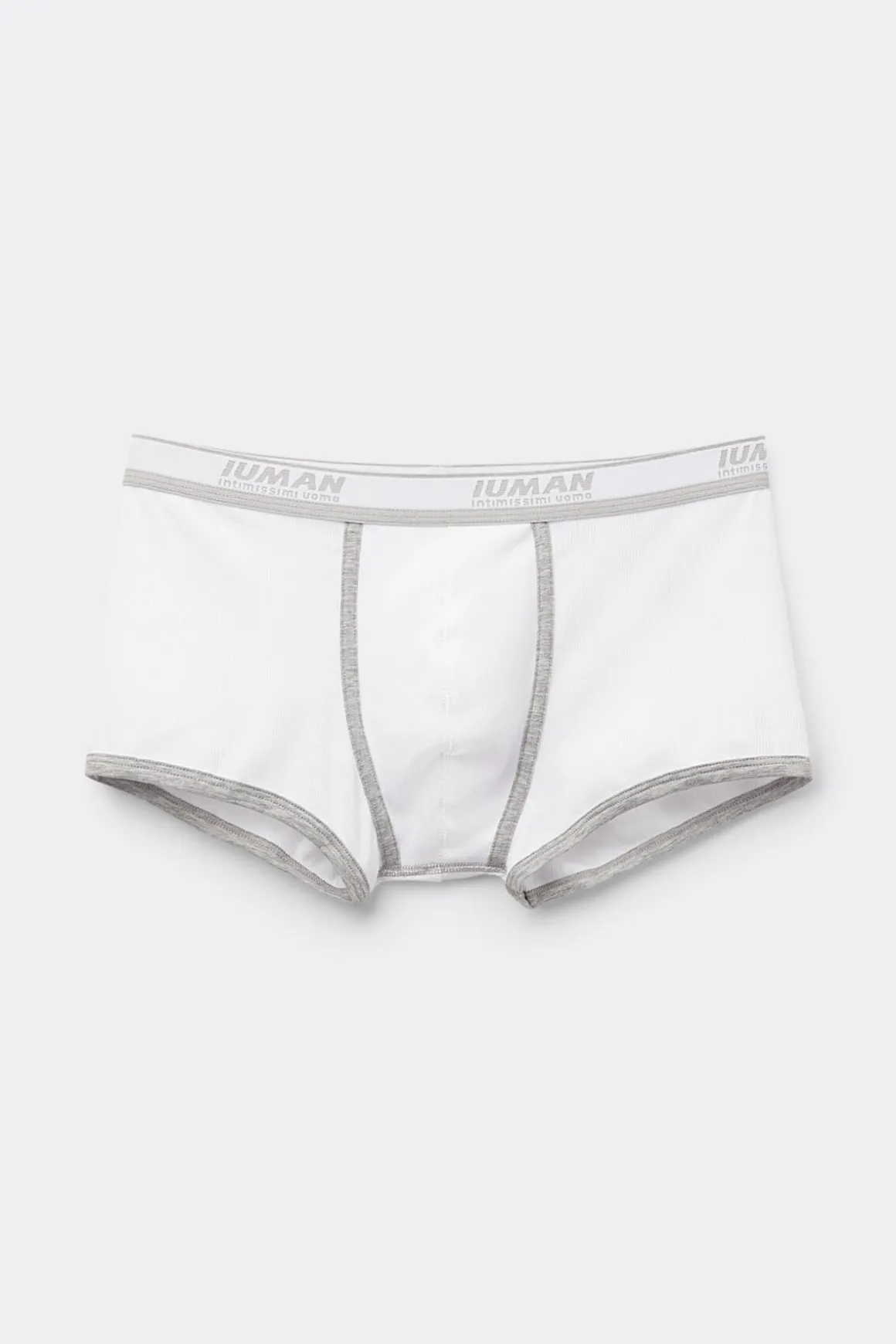 Boxer van Geribbeld Superior Katoen