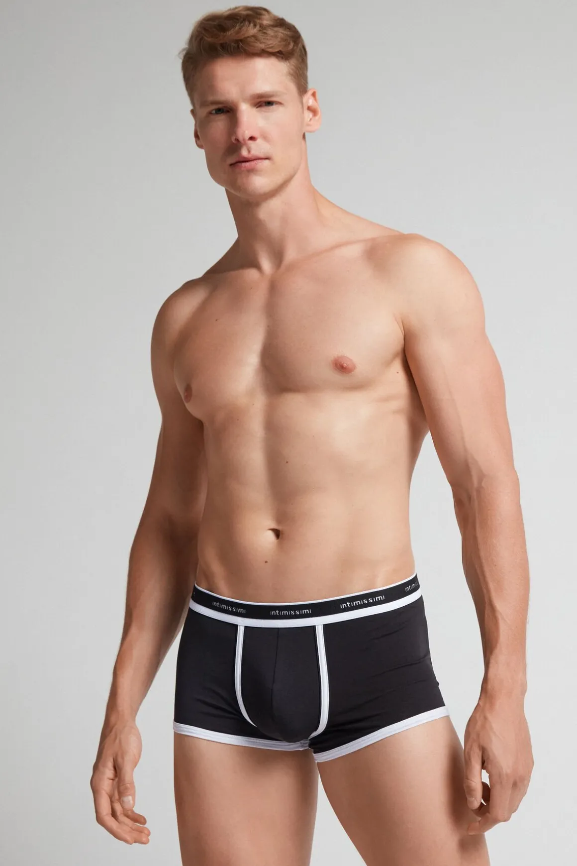 Boxer van Natural Fresh Katoen met Logo