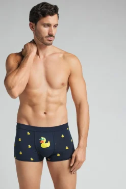 Boxer van Natural Fresh Katoen met Eenden-print