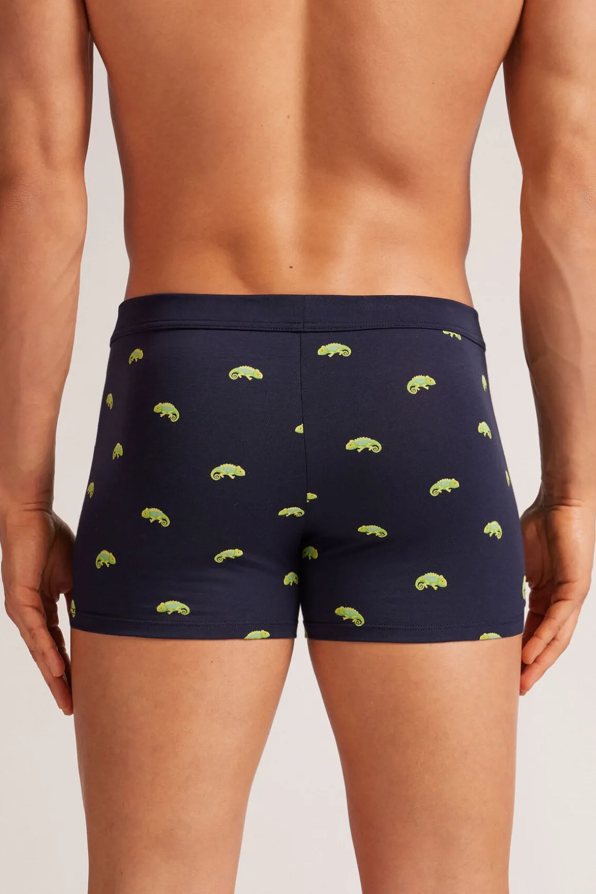 Boxer van Superior Katoen met Kameleonprint