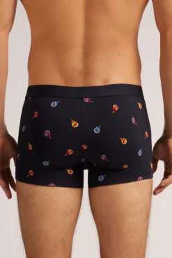 Boxer van Superior Katoen met Padel-Print