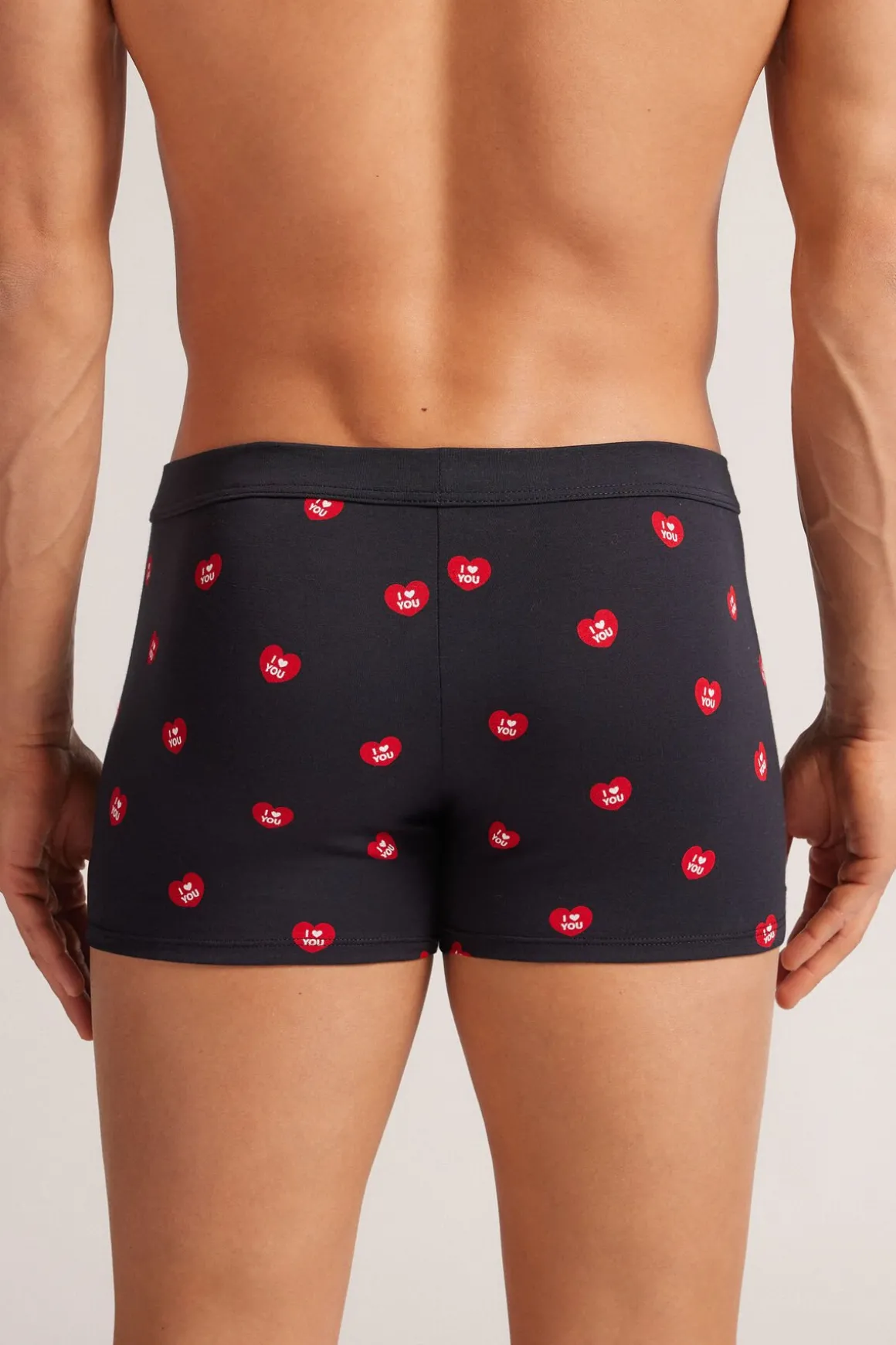 Boxer van Superior Katoen met I Love You Knuffel