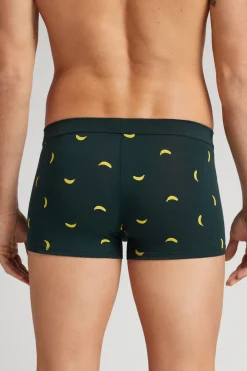 Boxer van Superior Katoen met Banaanprint