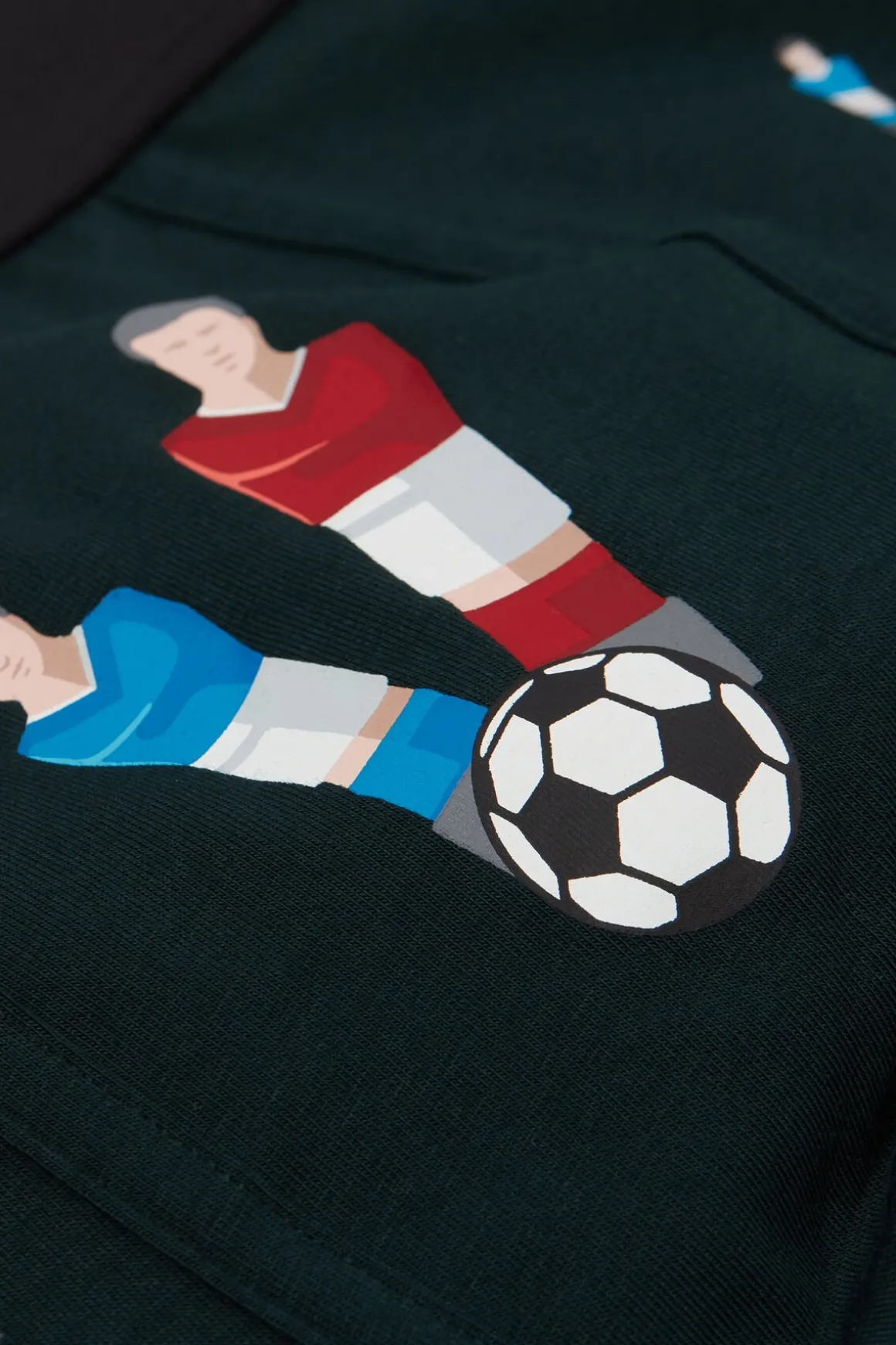Boxer van Superior Katoen met Tafelvoetbalprint