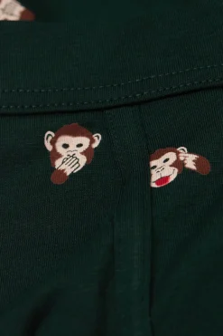 Boxer van Superior Katoen met Apenprint