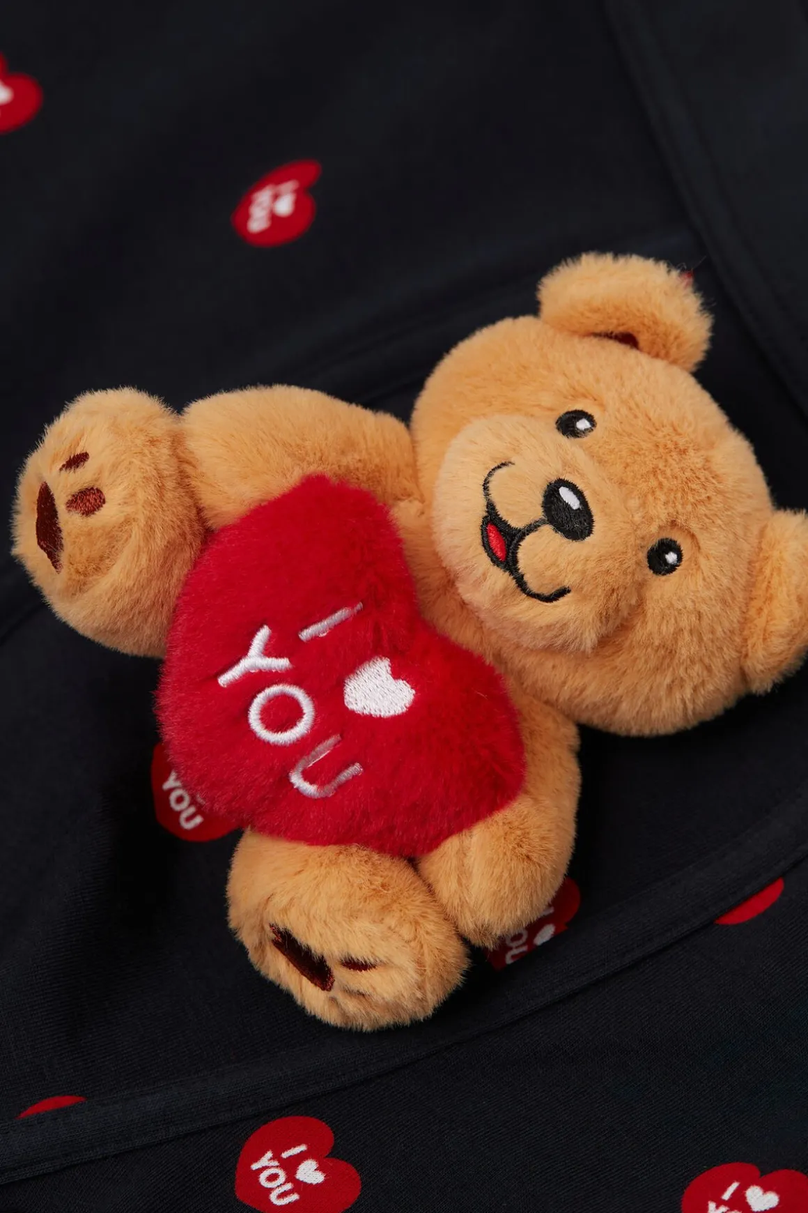Boxer van Superior Katoen met I Love You Knuffel