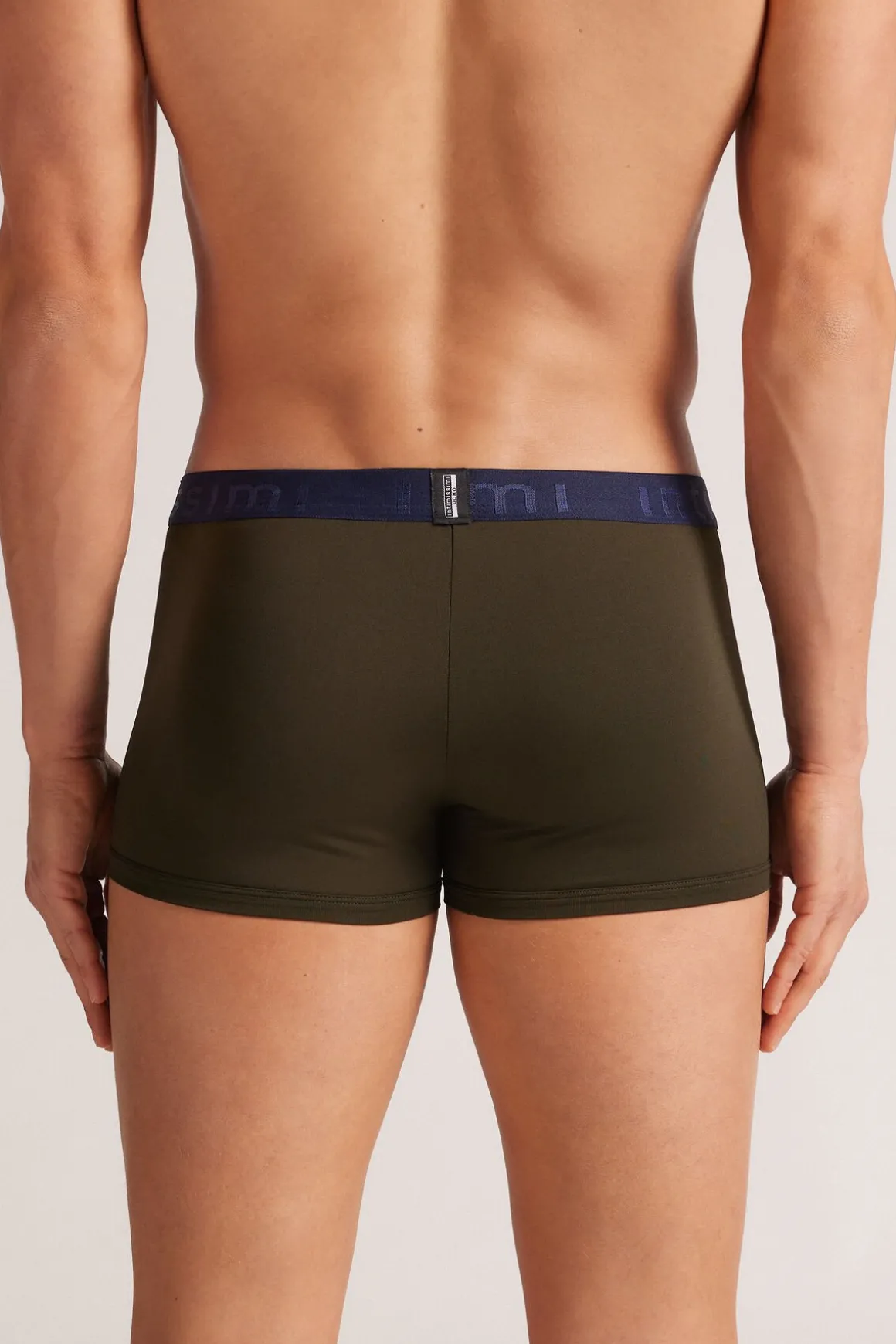 Boxershort van microfiber met logo