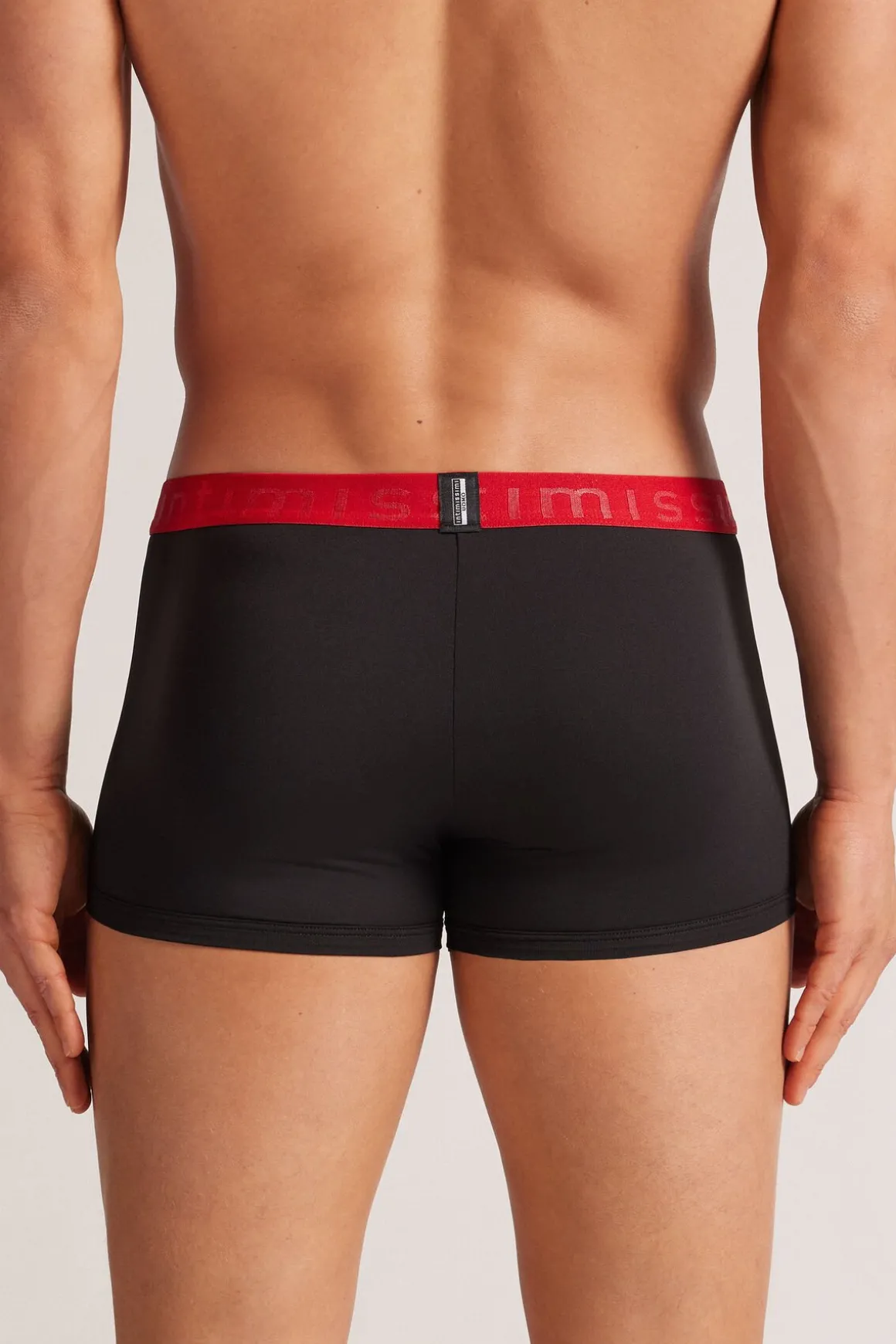 Boxershort van microfiber met logo
