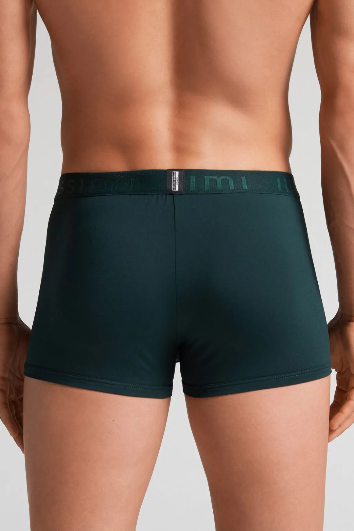 Boxershort van microfiber met logo
