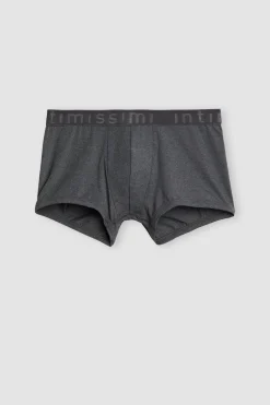 Boxershort van microfiber met logo