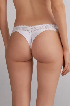 Brasiliana in Jaren 80 Stijl van Kant en Microvezel