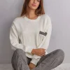Geribd Shirt met Lange Mouwen Royal Elegance