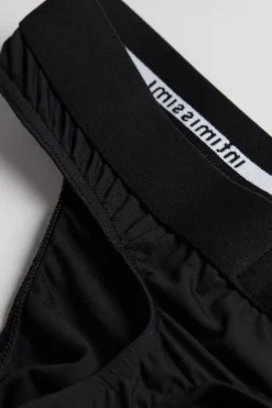 Heren String van Microfiber met Logodetail