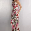 Imaginary Journey Lange Broek van Viscose Satijn
