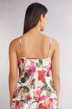 Imaginary Journey Top van Viscose Satijn