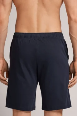 Korte Broek van Katoen met Rib