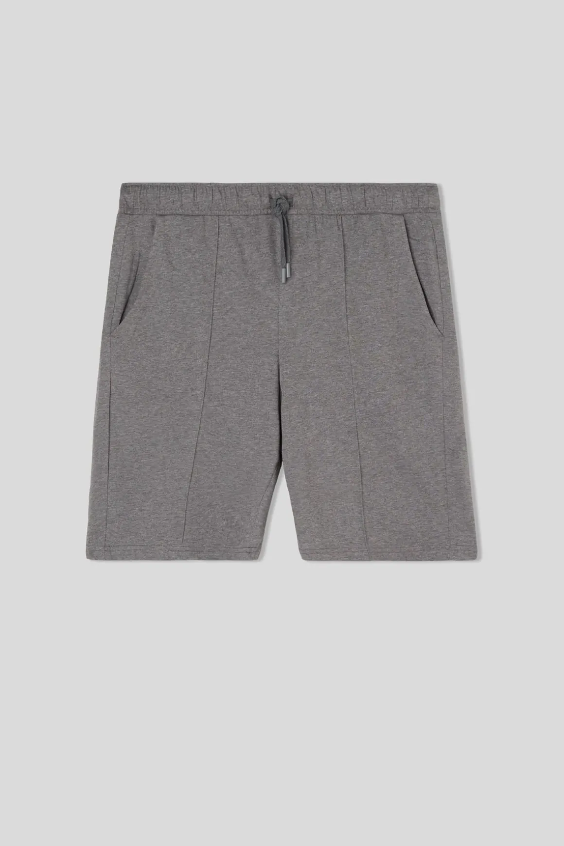 Korte Broek van Katoen met Rib