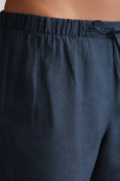 Korte broek van linnen