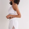 Korte Broek van Linnen Sophisticated Allure