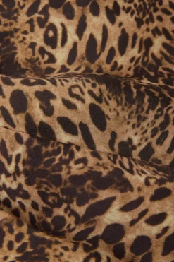Korte Broek van Viscose Satijn met Dierenprint Always Glamorous