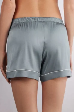 Korte Broek van Zijde met Biesje