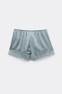 Korte Broek van Zijde met Kant