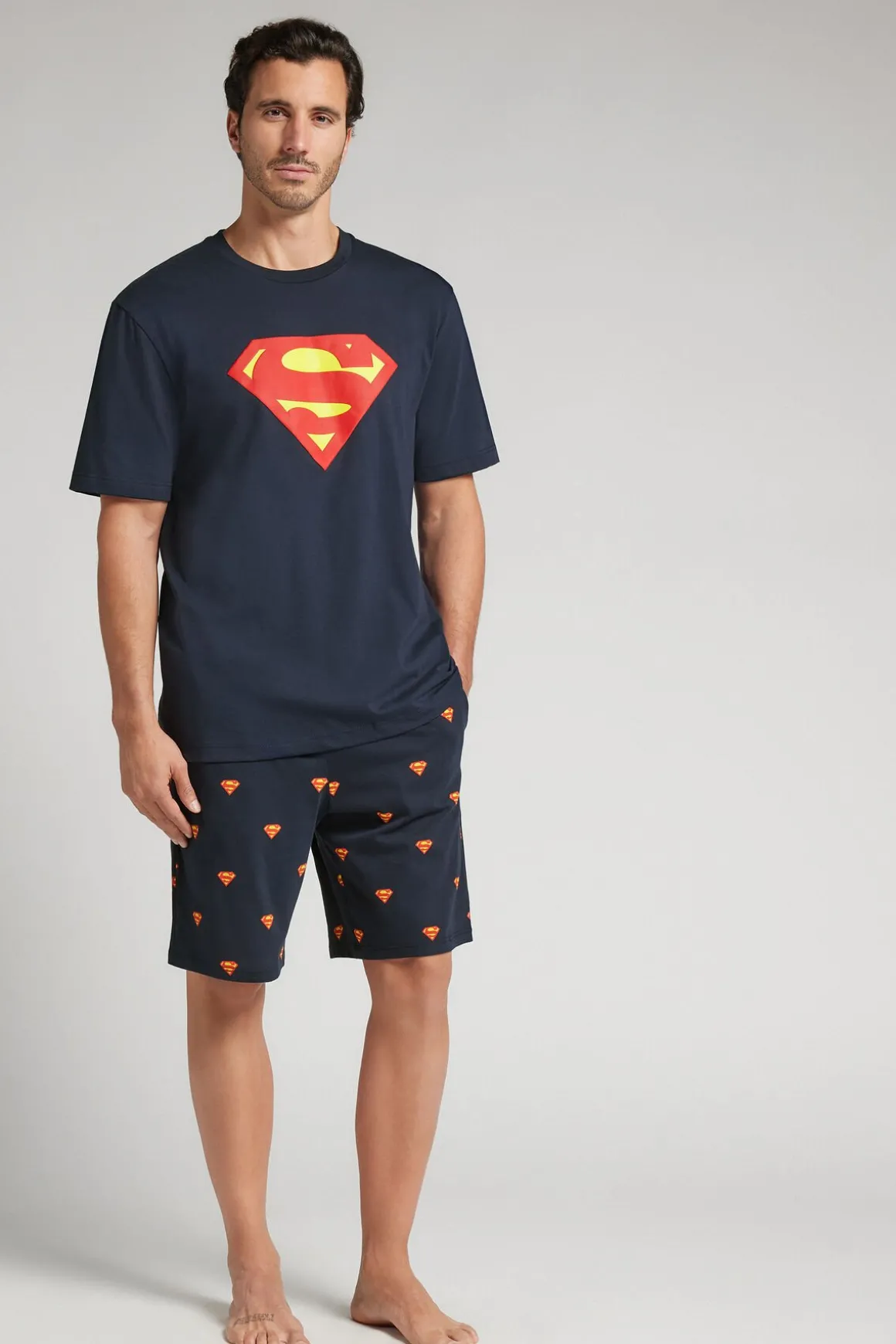 Korte Pyjama van Katoen van DC Comics Superman