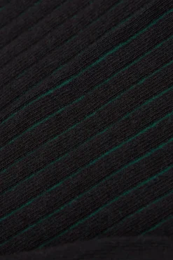Korte Sokken Soft Cotton Geribd