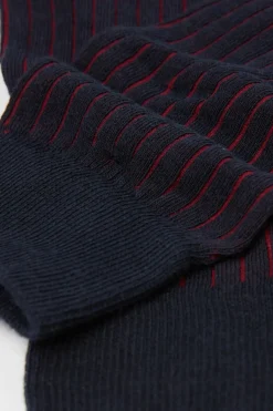 Korte Sokken Soft Cotton Geribd