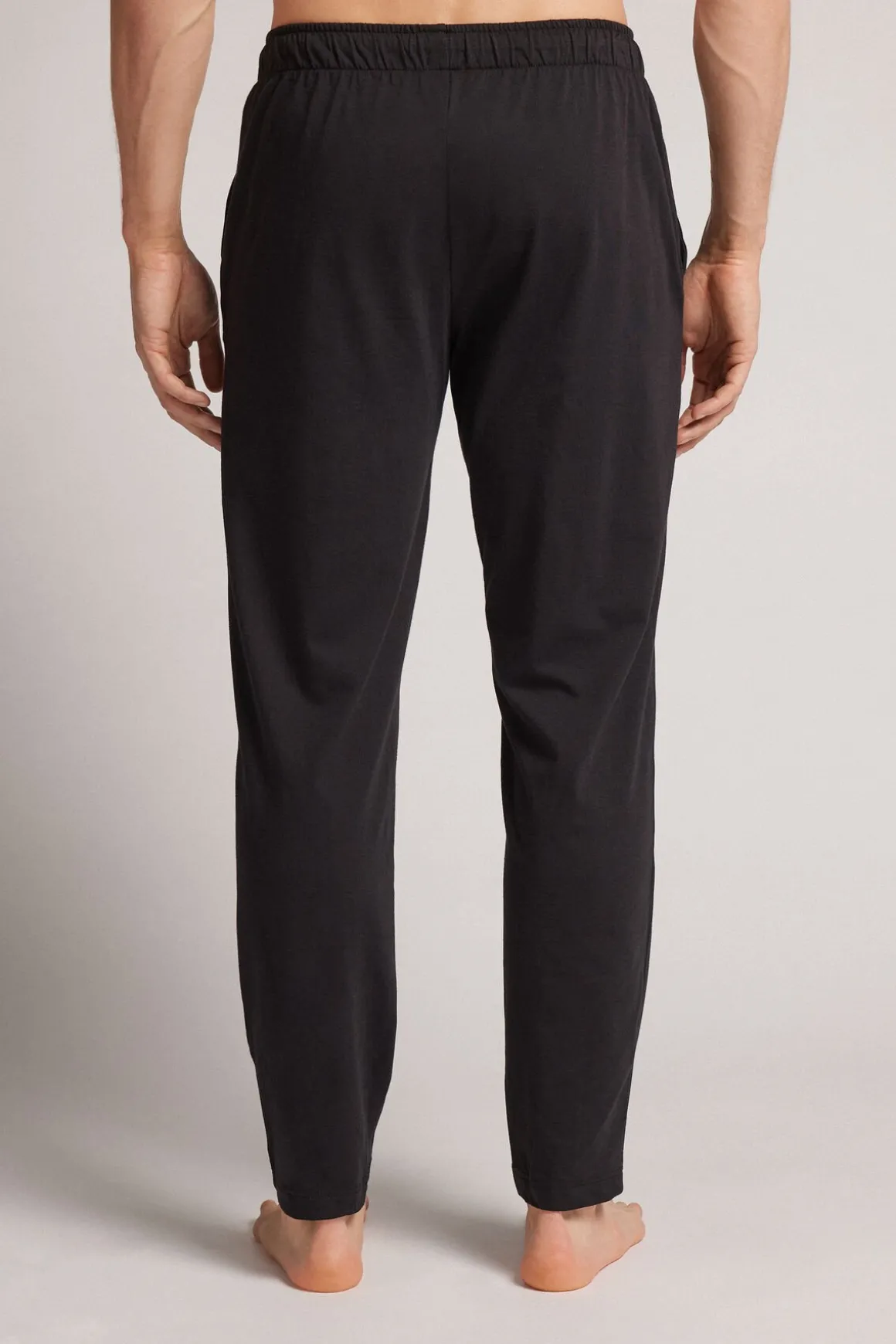 Lange Broek van Katoen met Ribboord