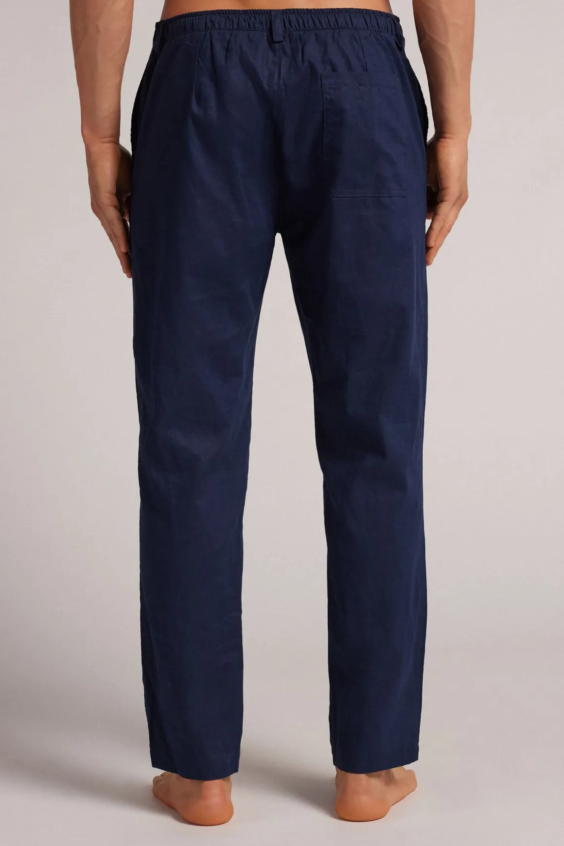 Lange Broek van Linnen en Katoen