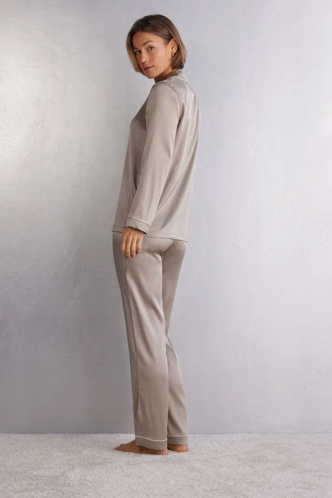 Lange Broek van Zijde