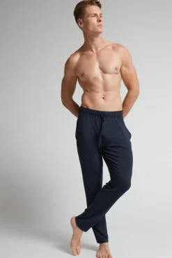 Lange broek van Zijde en Modal