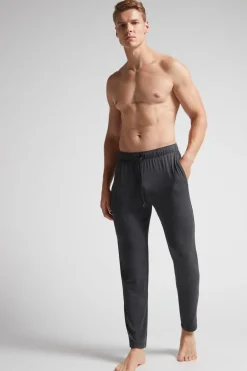 Lange broek van Zijde en Modal