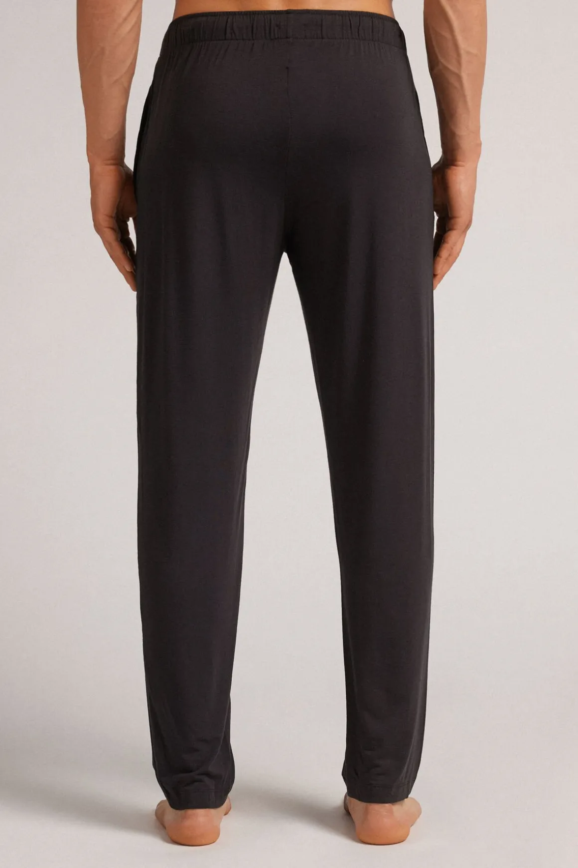 Lange broek van Zijde en Modal