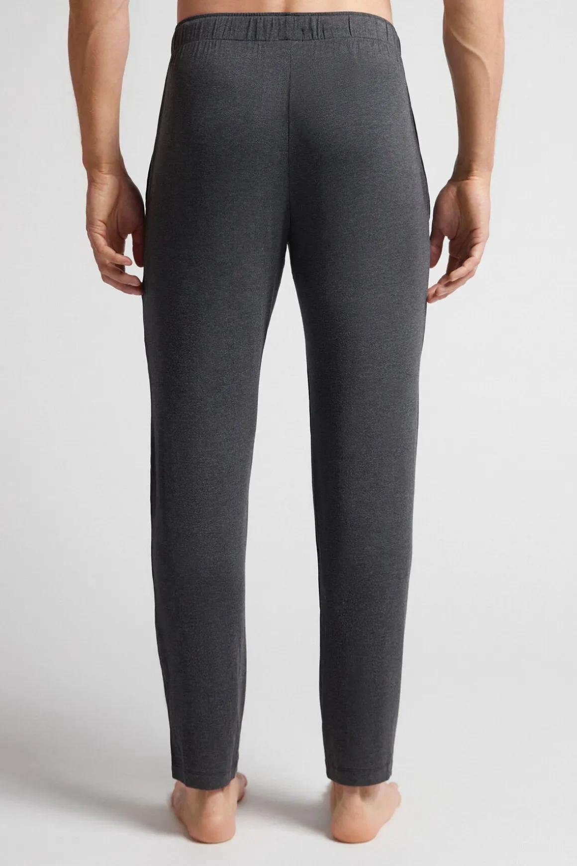 Lange broek van Zijde en Modal