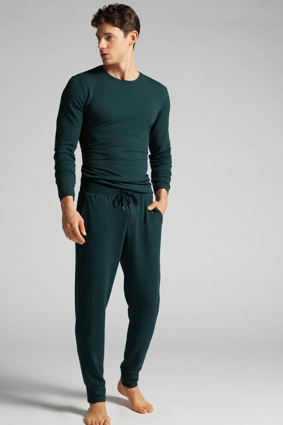 Lange Micromodale Broek