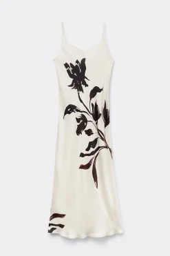 Lange Onderjurk van Viscose Satijn Sleepless Nights