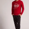 Lange Pyjama Katoen Coca-Cola® Logo